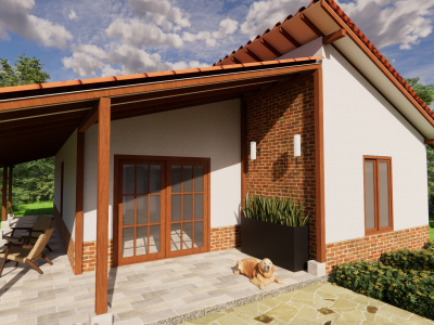 Casa modelo 90m² 0009 Casa modelo 90m² 0009